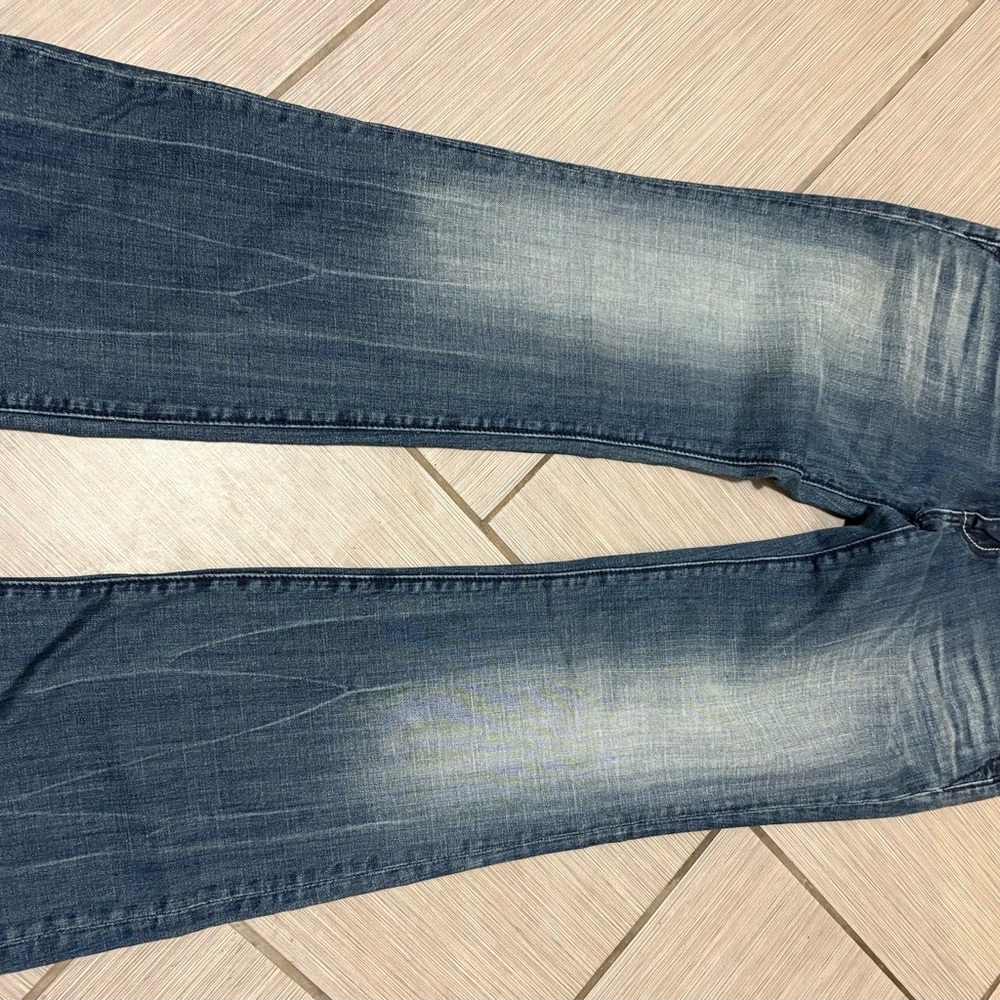 Express Women's Boot Cut Jeans - Blue